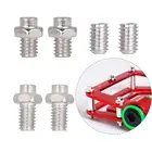10 шт. гвоздики для велосипедных педалей Mtb M4 стальные анти-Лыжные болты штифт гвоздь для велосипедных педалей велосипедные аксессуары