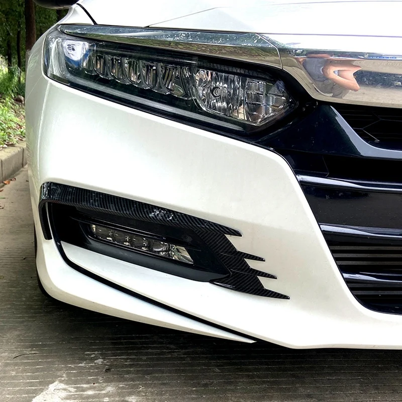 Спойлер переднего бампера из углеродного волокна для Honda Accord 10Th 2018-2020