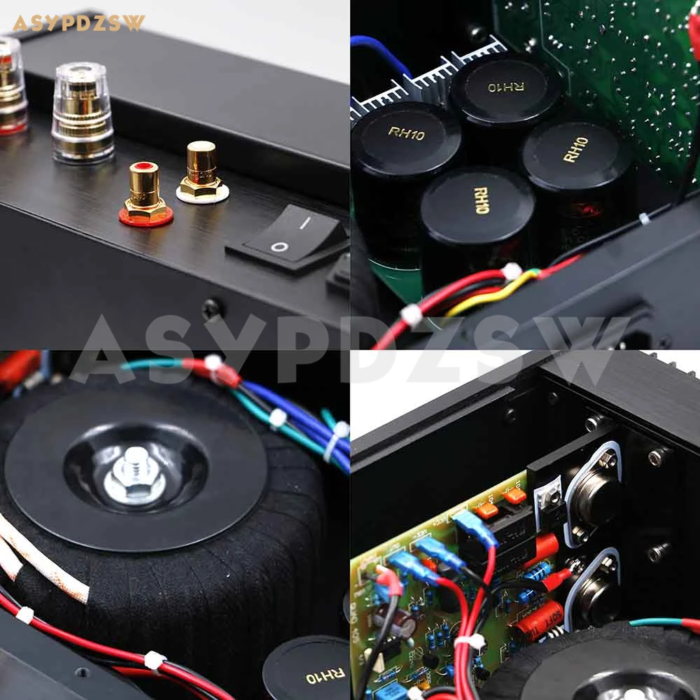 Классический HIFI стерео QUAD405 усилитель мощности MJ15024 на основе QUAD 405 75W +