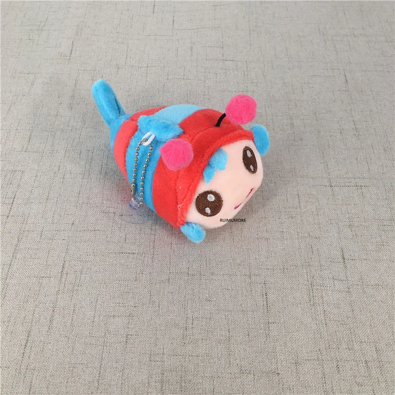 Приблизительно 6-8 см. Плюшевая игрушечная кукла в виде рыбы Детская плюшевая рыба