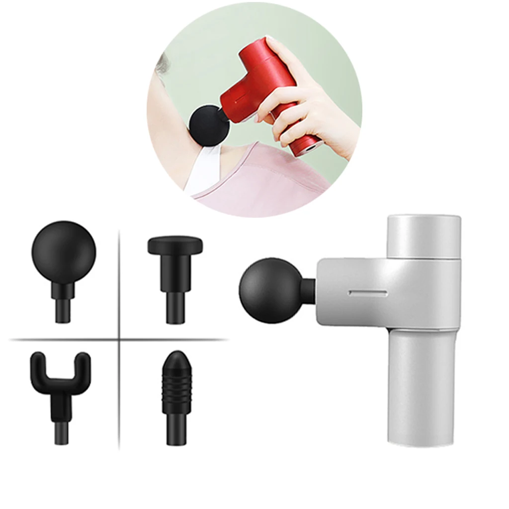 

Portable Mini Massage Gun Percussion Electric Massager Neck Check Arm Back Hip Leg Full Body Vibration Massager Super Quiet