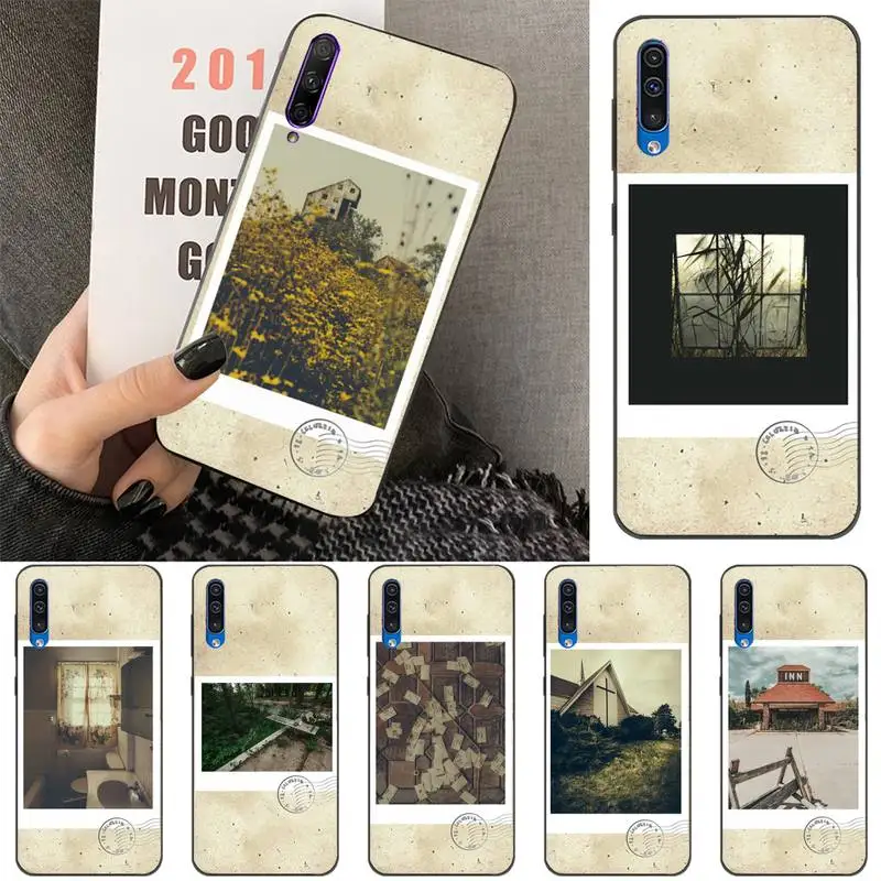 

Nostalgic Stamp Style Phone Cases For Xiaomi Mi 10 5 6 A2 A2lite A1 9 9SE 8Lite 8explorer Pocophone F1 Fundas Cove Cases