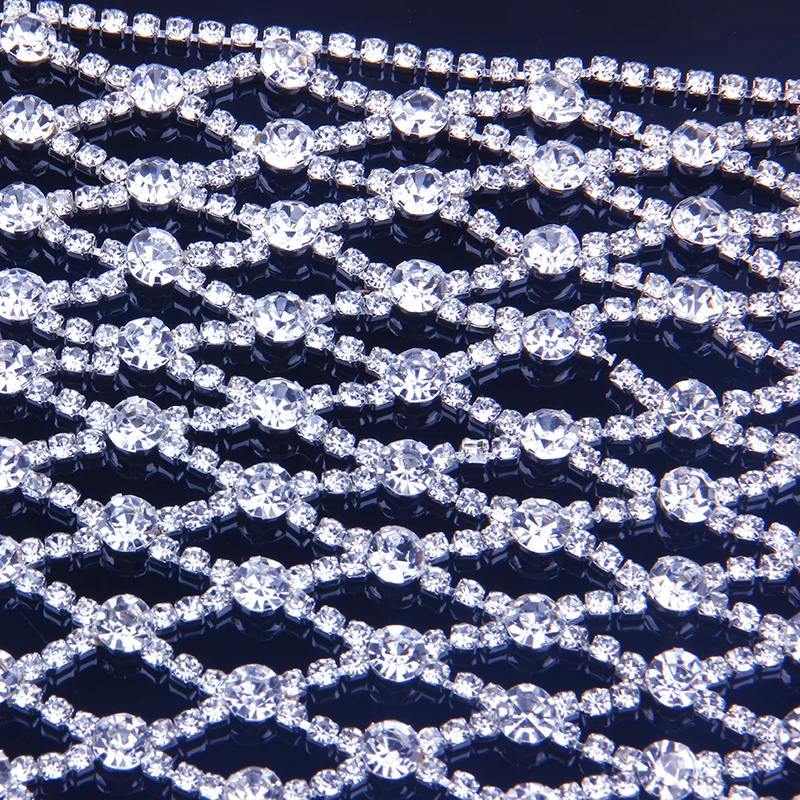 Стайфанс ринестоун блеск маска рот заявление модные украшения кристал найт клуб маска вечеринка мода для женщин.