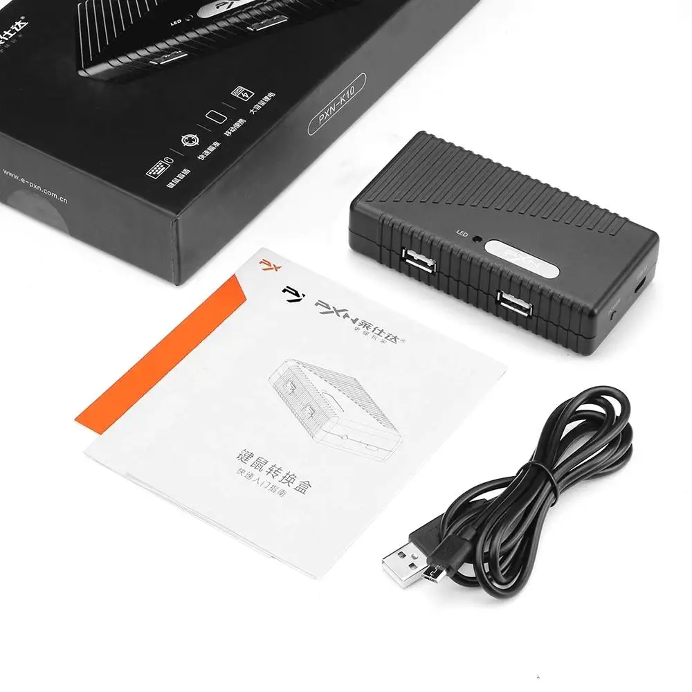 

PXN K10 bluetooth Gamepad Keyboard Mouse Converter Battle Dock for Android Phone PUBG Mobile Games Video Retro Games Accessories