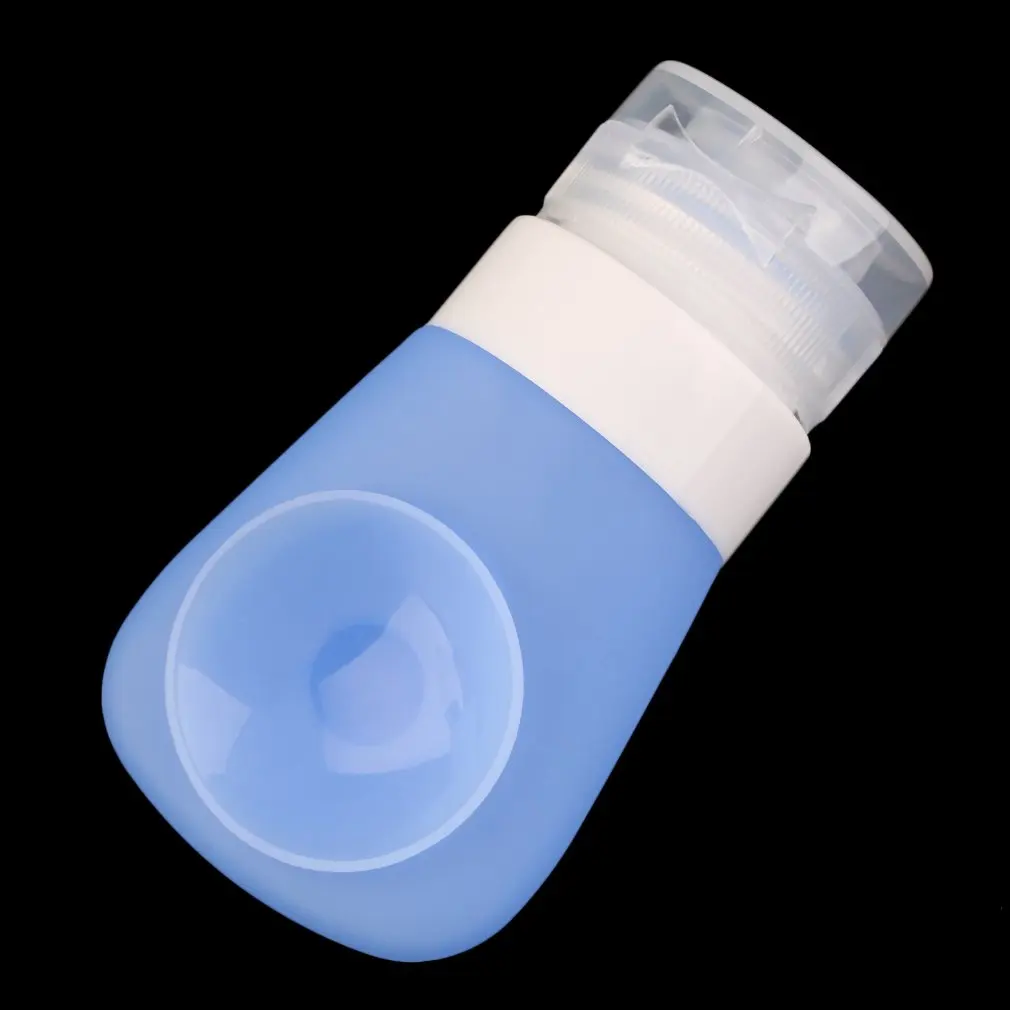 Sucker Shaped Портативный Силиконовый Путешествия Пустой многоразового бутылка