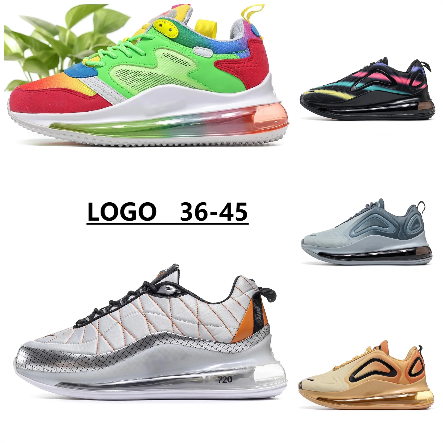 

Sneakers comfort unisex max 720 multiple colour 36-45 size air 270 men casual shoes women's sneakers Couple shoes jogging shoes