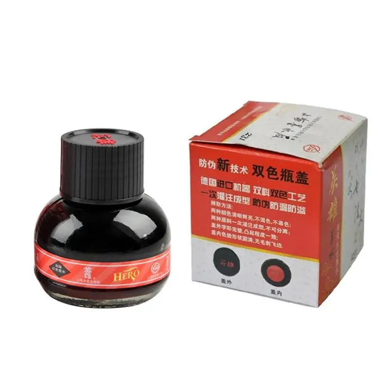 60ML Calligraphy Writing Painting Fountain Pen Colored Ink For Fountain Dip Pens Write Drawing Graffiti Non Carbon School Supply