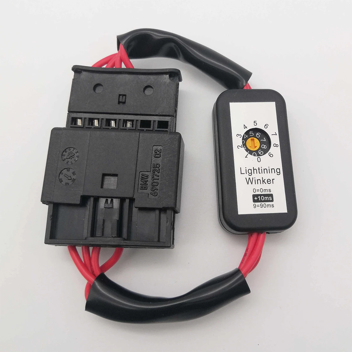 

Dynamic Turn Signal Indicator 2Pcs For BMW X5 F15 M F85 2012-2018 Black LED Taillight Add-on Module Cable Wire Harness