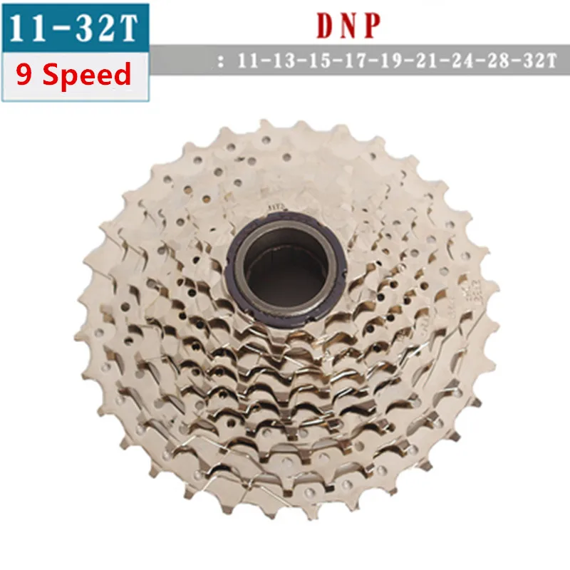 DNP MTB велосипед 7/8/9/10/21/24/27 скоростной спиннинг маховик 11 28T / 32T зубчатая цепь