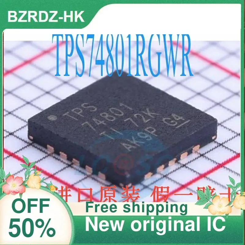 

2-10PCS/lot (LDO)/ TPS74801RGWR New original IC