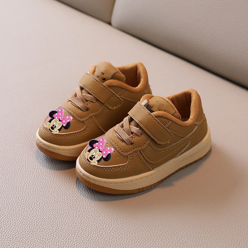 Туфли детские с Микки Маусом дышащие повседневная спортивная обувь для