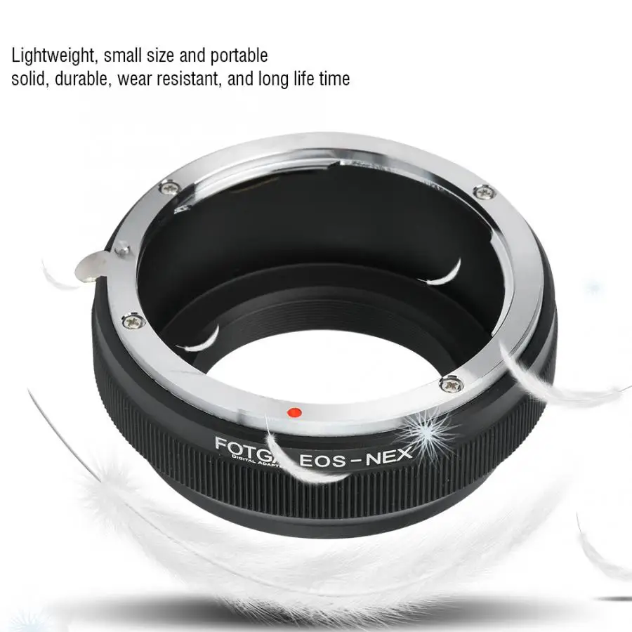 Кольцо адаптер FOTGA с ручным фокусом для объектива Canon EF крепление Sony E объективов