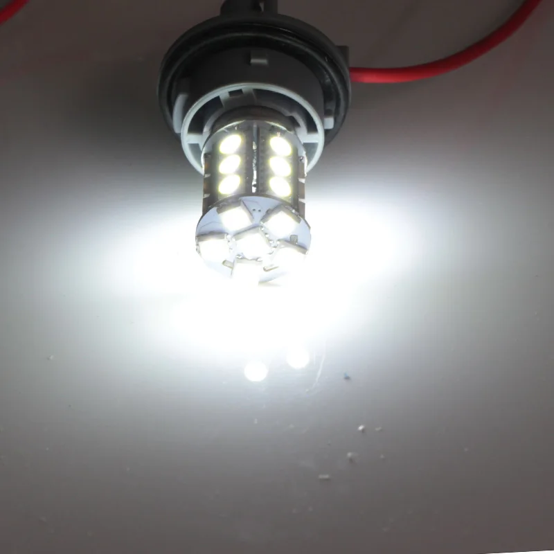 S25 1156 BA15S 1157 BAY15D canbus 12V 24v 3W светодиодный светильник авто передняя лампа стоп-сигнал светильник с отложным воротником парковочная лампа smd 5050