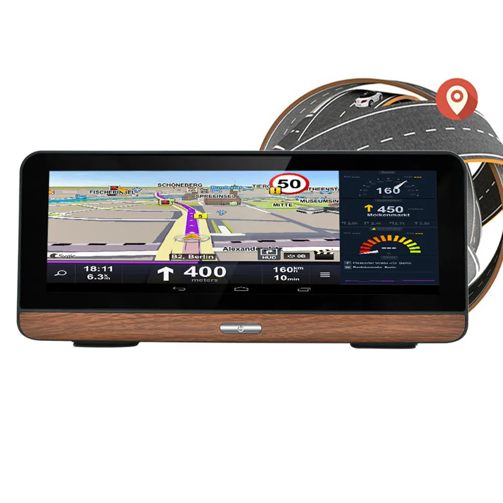 R-Way Android ADAS Автомобильный видеорегистратор Dash Cam 8 &quot3g/4G FHD 1080P камера заднего вида