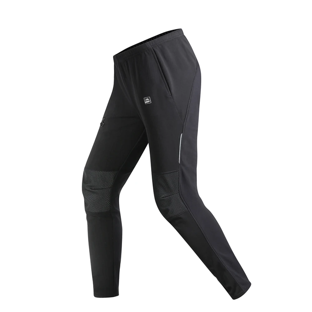 Мужские велосипедные штаны Santic Зимние флисовые термальные колготки