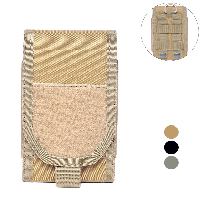 1000D нейлоновая Тактическая Военная камуфляжная поясная сумка для телефона Сумка