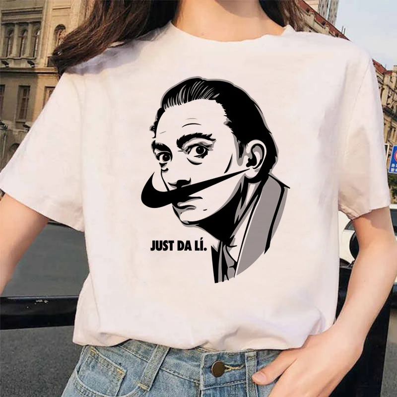 

2020 Women's T Shirt Summer Money Heist Femme Tshirt The House of Paper La Casa De Papel T-shirts Harajuku White Short Clothes