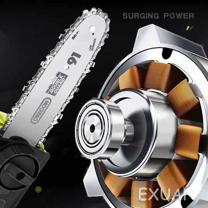 

Cordless chainsaw/household logging saw/lithium battery/electric saw/portable/small tree felling / outdoor/mini /portable/ 20v