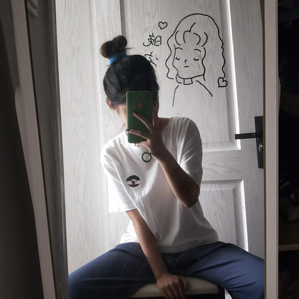 Набор резинок для волос мытья лица модные однотонные школьные резинки макияжа