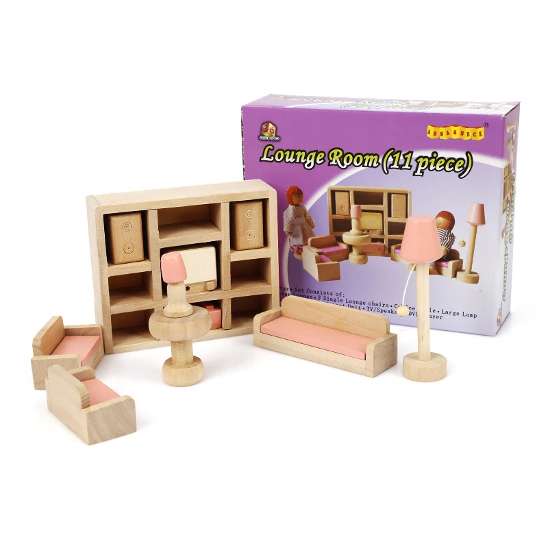Мини-мебель детский игровой домик игрушки DIY маленькая мебель для ролевых игр мебель игрушки для детей