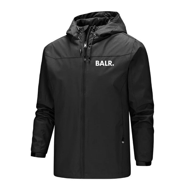

2019 new brand jacket men's zipper winter spring and autumn casual solid color hooded jacket men's jacket slim high quality S-5X