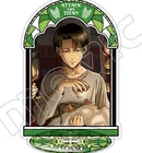 Аниме атака на Титанов Hange Zoe Levi Ackerman Erwin Smith прозрачная модель мультяшная фигурка настольная коллекционная игрушка акриловая подставка