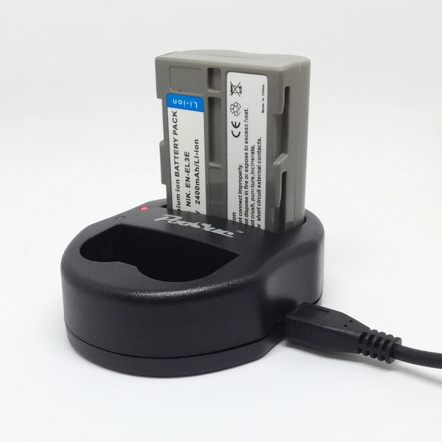 EN-EL3e EN EL3e Аккумулятор 7 4 V 2400mAh литий-ионная батарея для камеры Nikon ENEL3E D30 D50 D70 D90 D70S