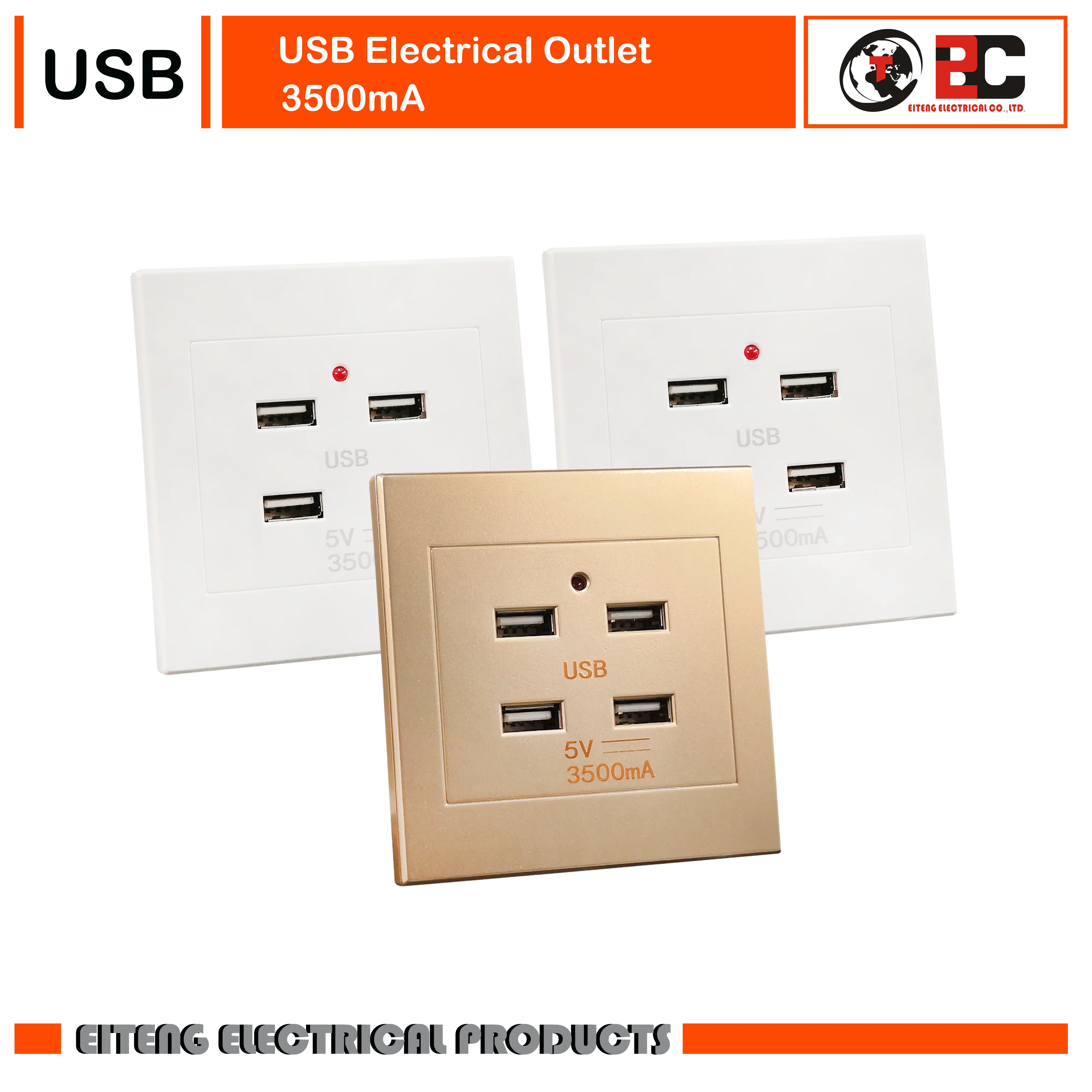 Новое поступление высококачественное 4 портовое быстрое зарядное устройство для