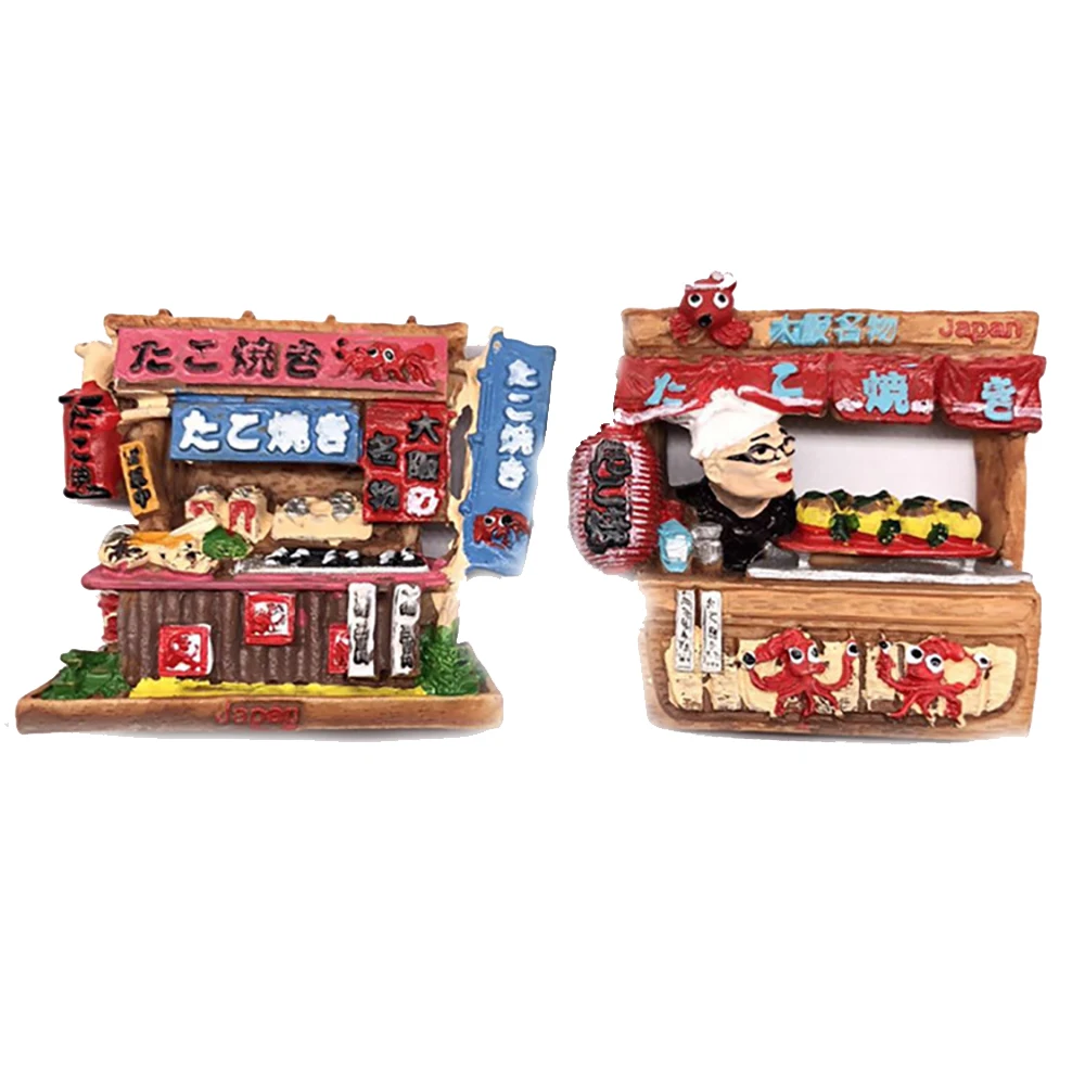 Японская магнитная наклейка Lychee в виде осьминога для холодильника известный