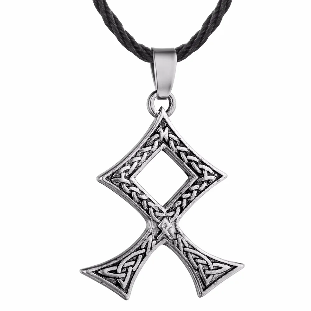 Кулон с геометрическим узелком Chandler крест ожерелье амулет в скандинавском стиле
