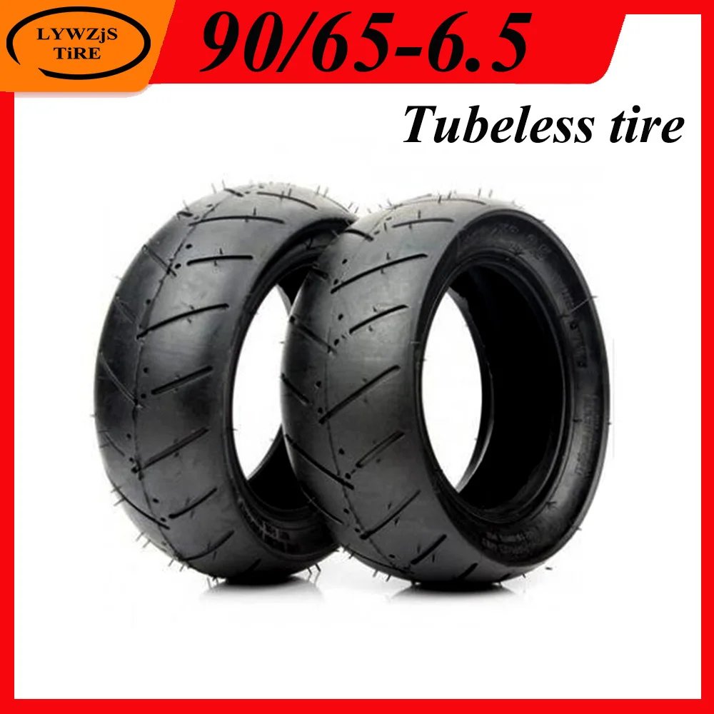 

Бескамерные шины для электроскутера 90/65-6,5, утолщенные вакуумные шины для мини-мотоцикла 47/49 куб. См, передние колеса 11 дюймов 90/65-6,5