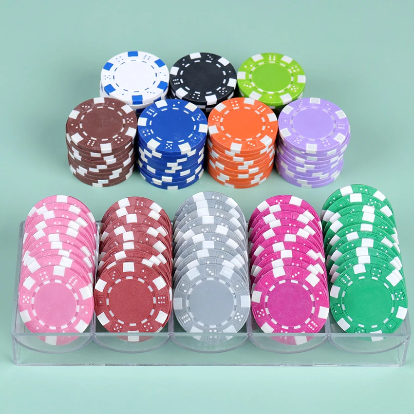 Фишки для покера 10 шт. Мультиплеер из АБС пластика + железо глина металлические