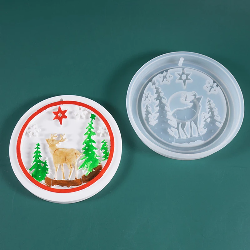 

Форма силиконовая для украшений, 2 вида, поделки из снега