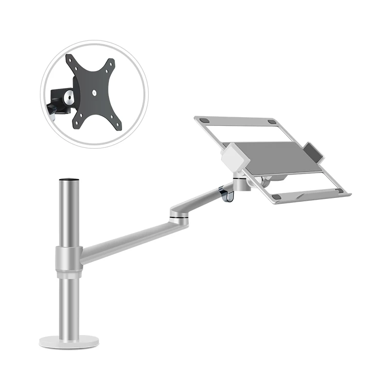 

LARICARE Single Laptop/Monitor Desk Mount With VESA