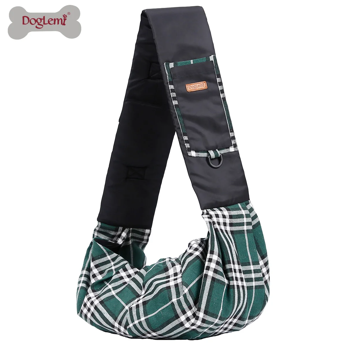 

Pet Sling Bag Classic Checked Design Dog Cat Bag Shoulder Pet Carrier