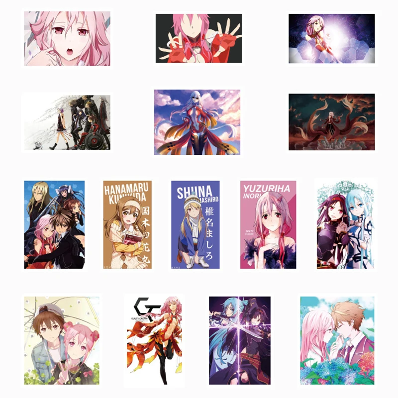 

50Pcs Japanese Anime Guild Crown Cartoon Sticker For Refrigerator Skater Suitcase Diary Mobile PVC Waterproof Graffiti Sticker
