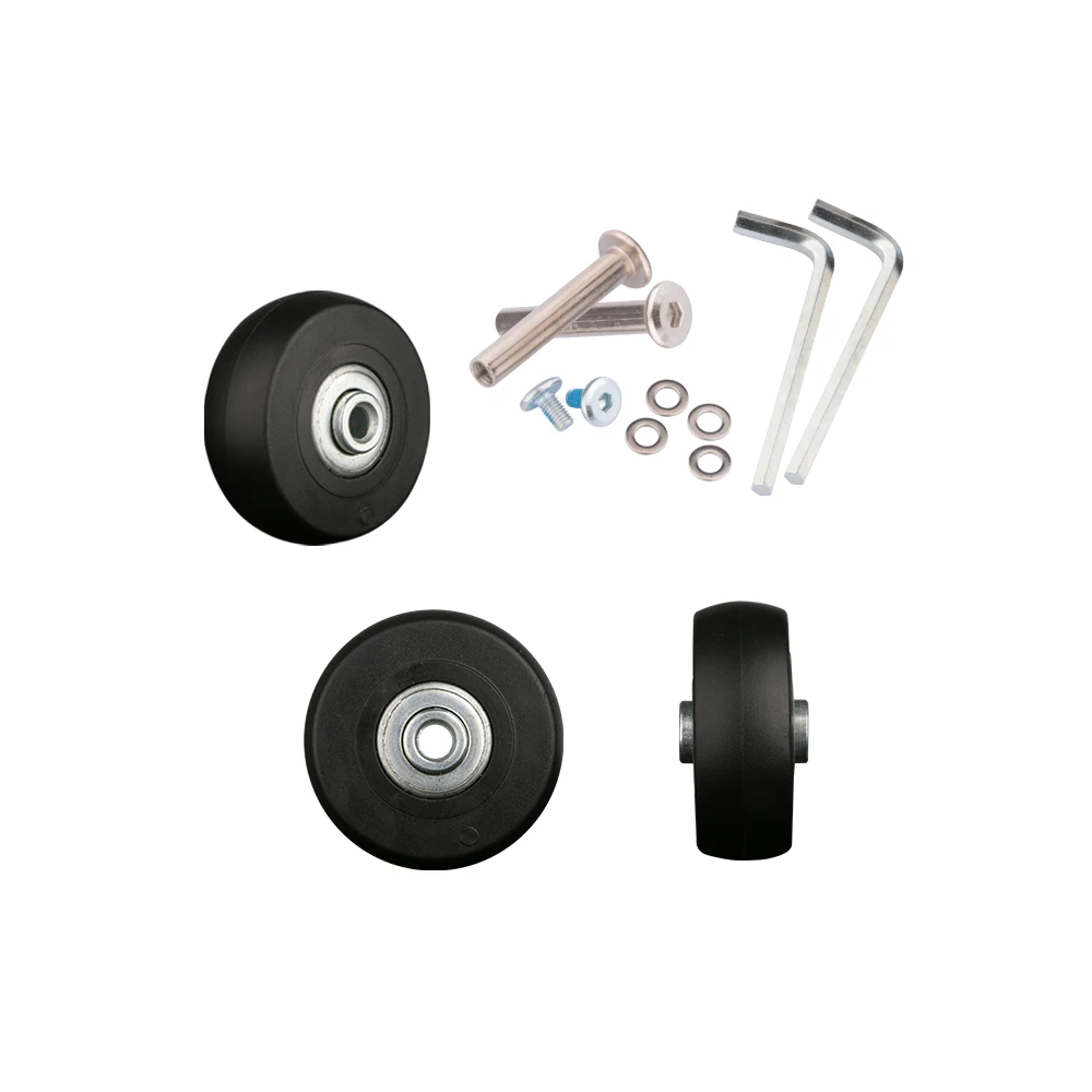 DiLong TKL-50-24 Luggage wheel wear-resistant unicycle trolley case replacement suitcase universal wheelS individual repair part