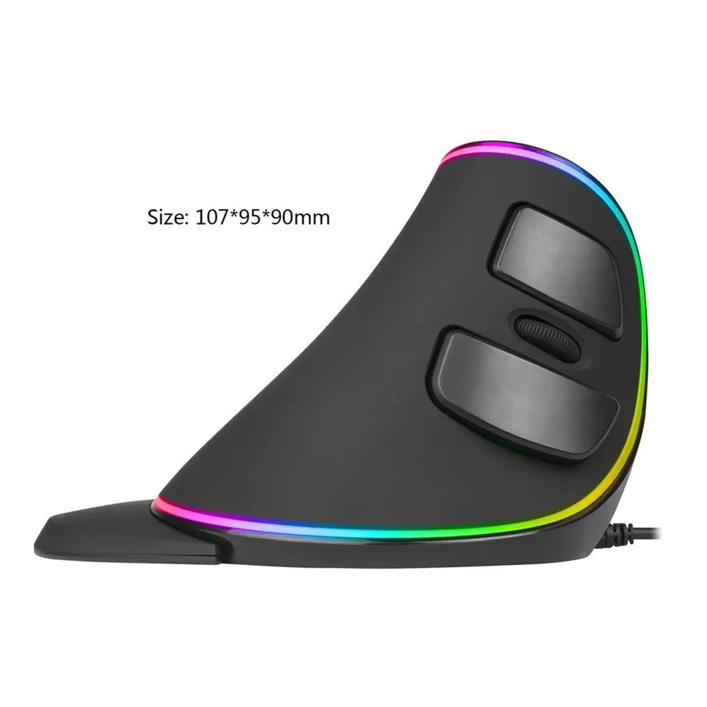 

Delux Wireless Vertical Mouse 1600 DPI Ergonomic Wireless Antiskid Mouse Gaming Mouse With Removable Wrist Support for gaming