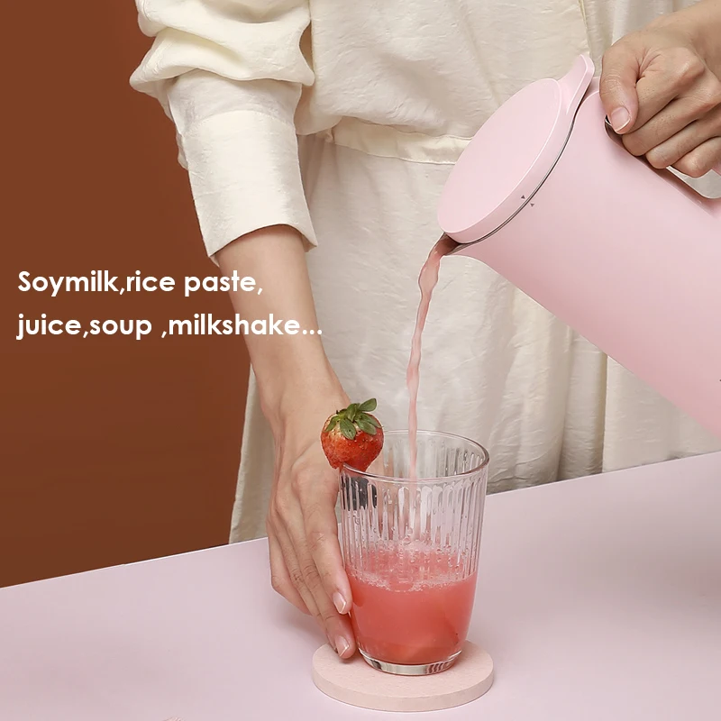 New mokkom Soymilk Maker 350ml 1-2 Person Multifunction Food Blender /Rice Paste /Soup /Juice Easy Cleaning Mixer | Бытовая техника