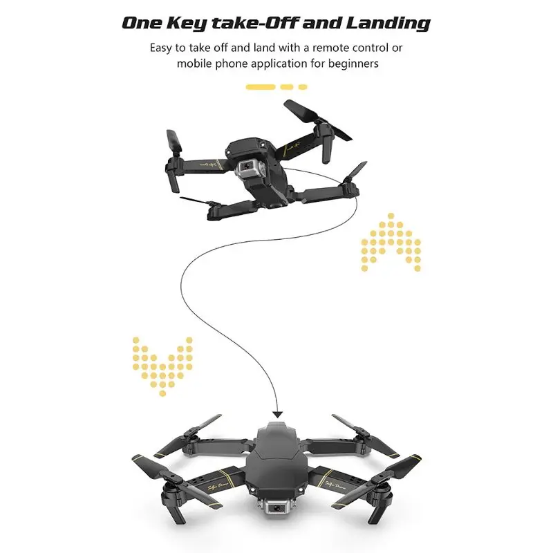 

M65 RC Drone with Camera HD 1080P FPV WIFI Altitude Hold Function Selfie Drone Folding Quadcopter 634F