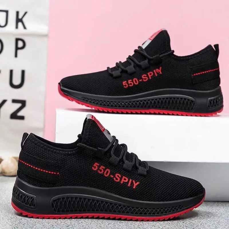 

2021 New Fashion Women Vulcanized Sneakers Breathable Air Mesh Lace Up Casual Shoes Ladies Soft Flat Comfortable Walking Shoes