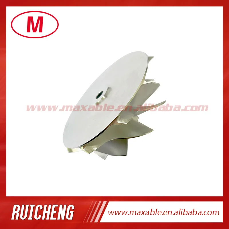 K16 51.03/61.98 mm 9+0 blades high performance turbocharger billet/milling/aluminum 2618 compressor wheel | Автомобили и