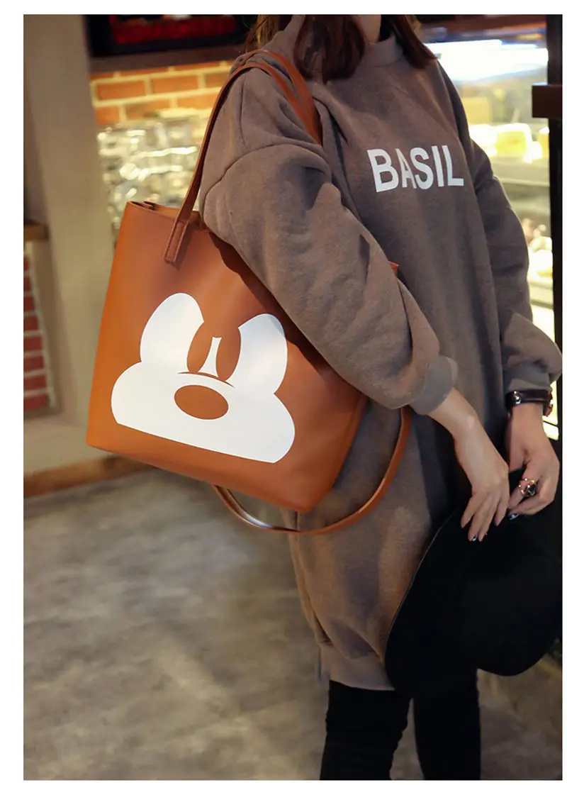 Новая модная стильная женская сумка для подгузников Disney матери очень большая из