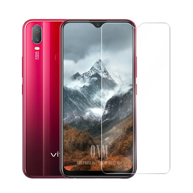 Закаленное стекло для vivo Y11 2019 Защитное экрана 2.5D 9H Премиум защитная