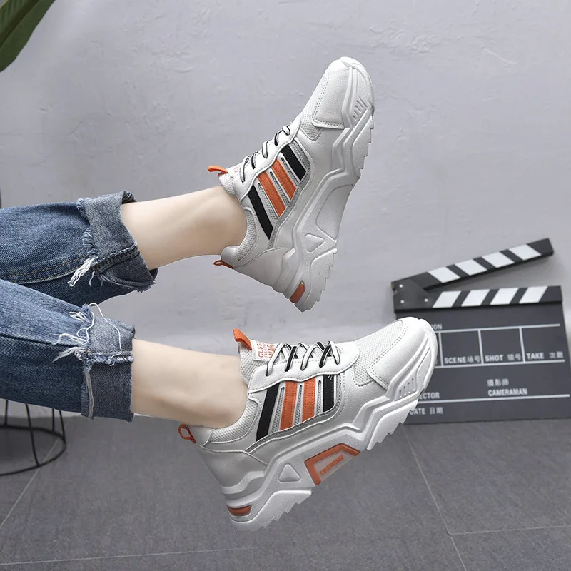 Прямые продажи сезон осень-зима Новинка Женская дышащая Спортивная обувь версия