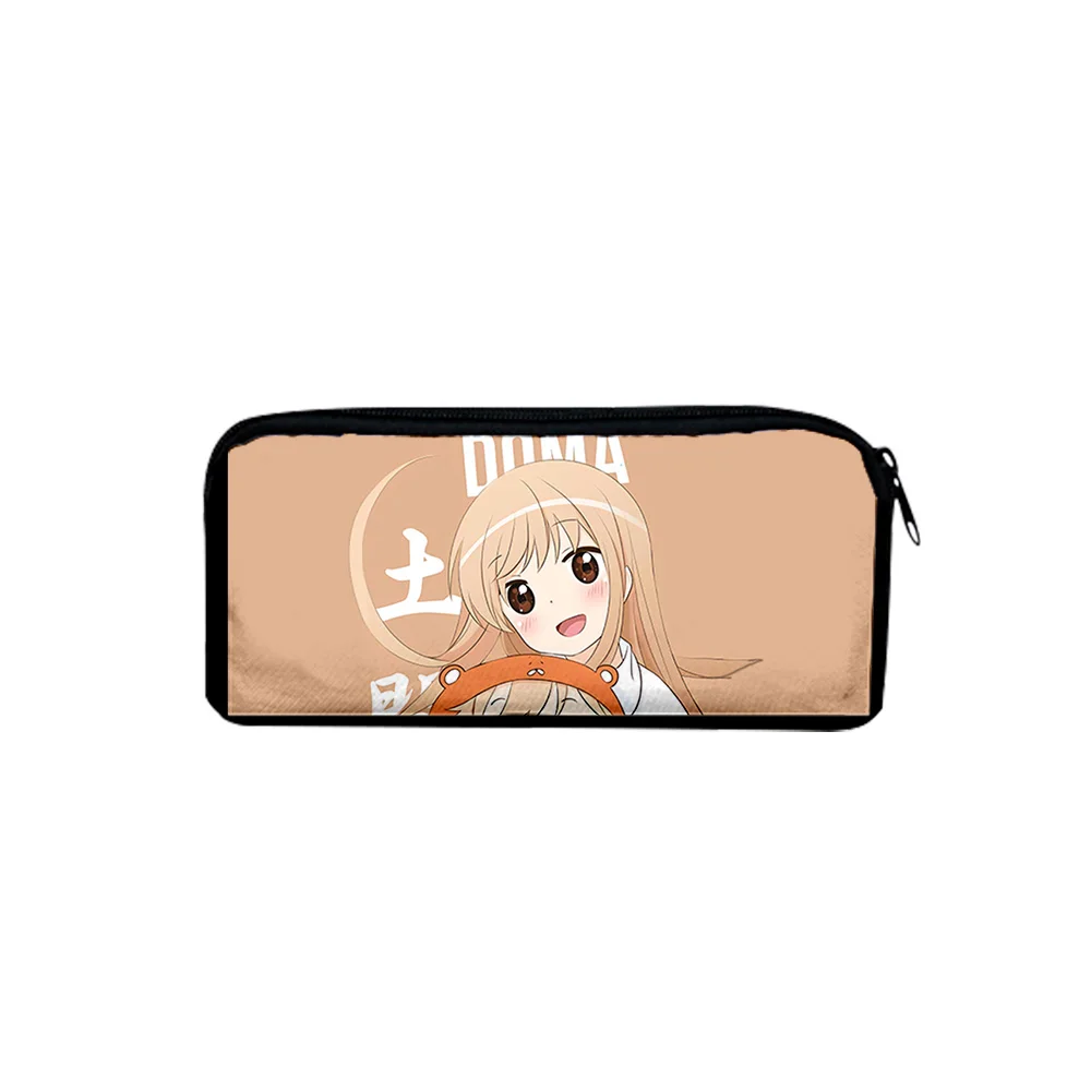 

New Himouto! Umaru-chan Merch Oxford Cloth Pencil Case Office Student Pencilcase Cute Canvas Pencil Bag School Supplies Pen Box