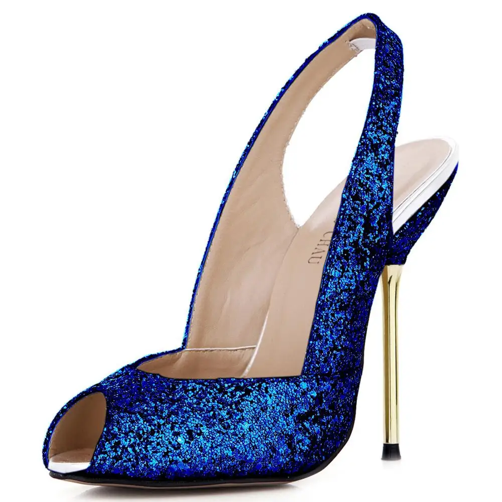 Пикантные серебристые женские туфли-лодочки Свадебные вечерние открытый носок с