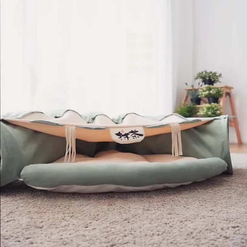 Игрушки для кошек складной туннель скользящий пол Дракон кошка гнездо весна лето