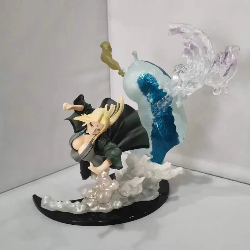 

Naruto Konoha Tsunade Naruto Bondage Battle Figure 23cm Model Anime Characters Children's Toy Christmas Gift