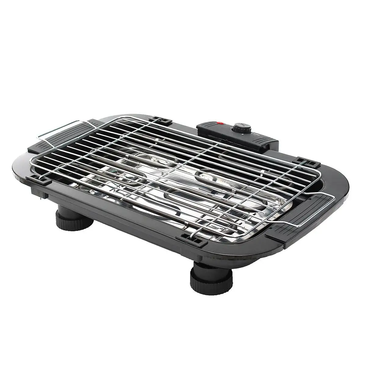 

Smokeless Nonstick 5-Level Adjustable Household Electric Grill Ovens for Camping 2000W Electric BBQ Grill Barbecue Machine